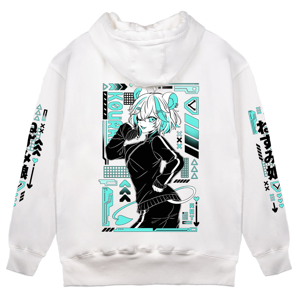 Kourra 2.0 White Hoodie