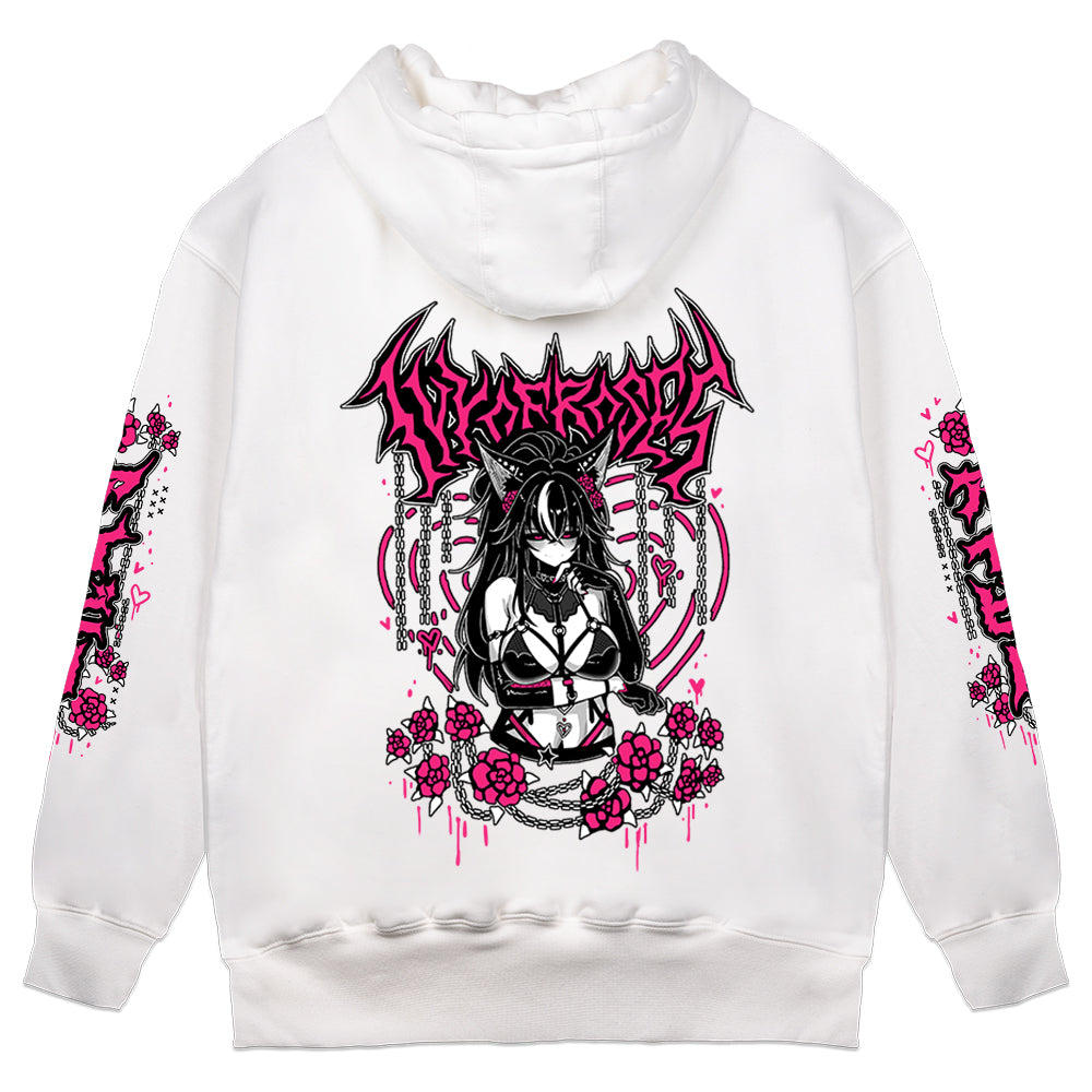 IvyOfRoses RoseRave Hoodie - White