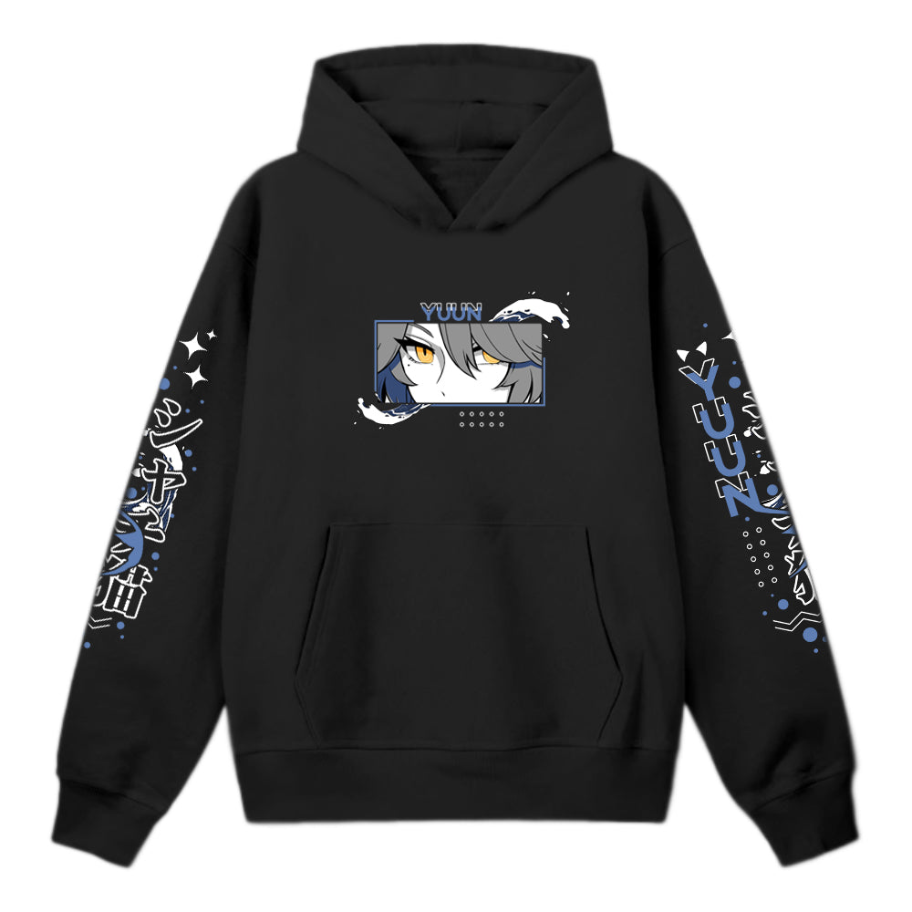 YuunKurosu Black Hoodie