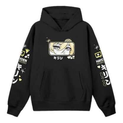 HaydenVT Giraffe Love Hoodie