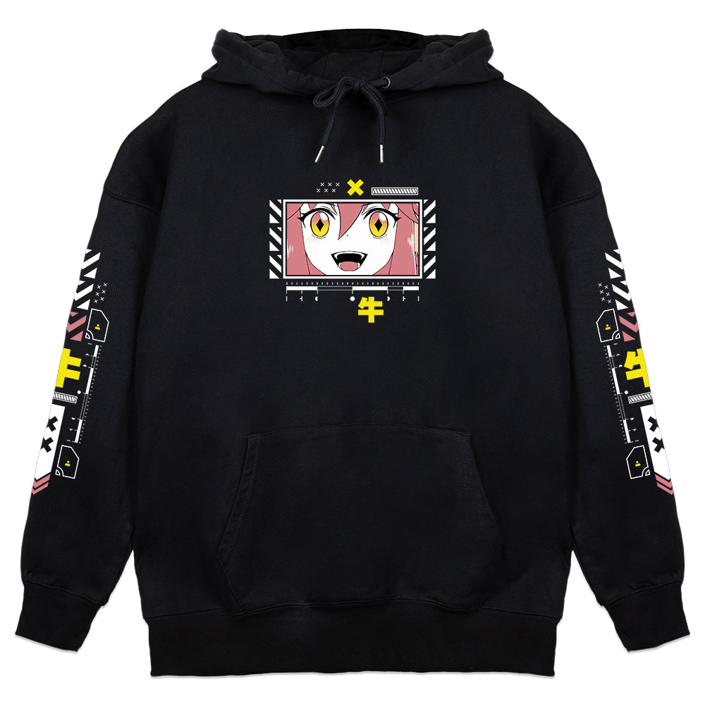 AlmaMaito Cyber Cow Hoodie