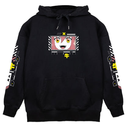 AlmaMaito Cyber Cow Hoodie