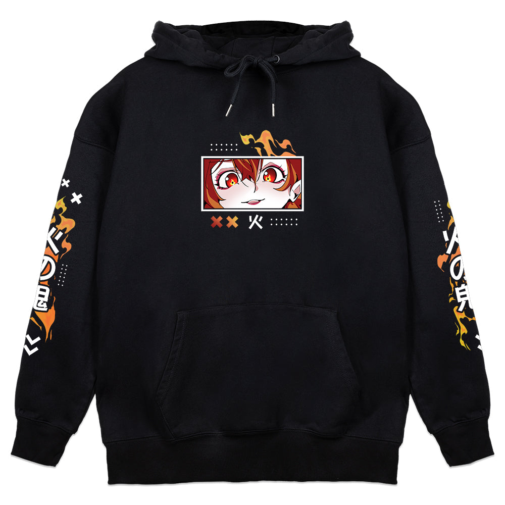 FireOniRei Anime Streetwear Hoodie