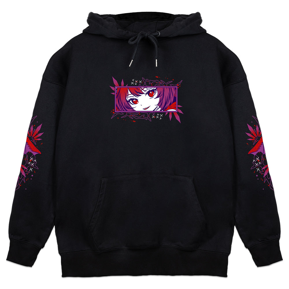 ECHOVTS Carmesí Hoodie