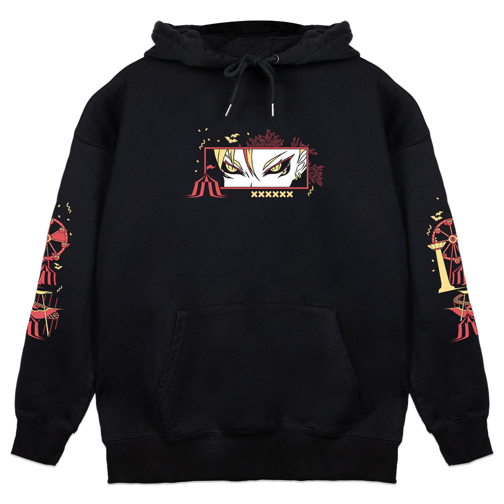 MarinGoRound Tent of Twisted Terror Hoodie in classic black
