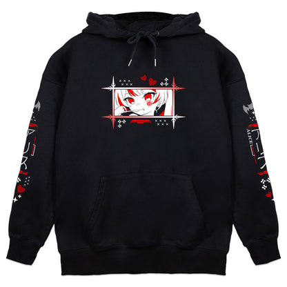 aliceinnameonly Crimson Eclipse Hoodie