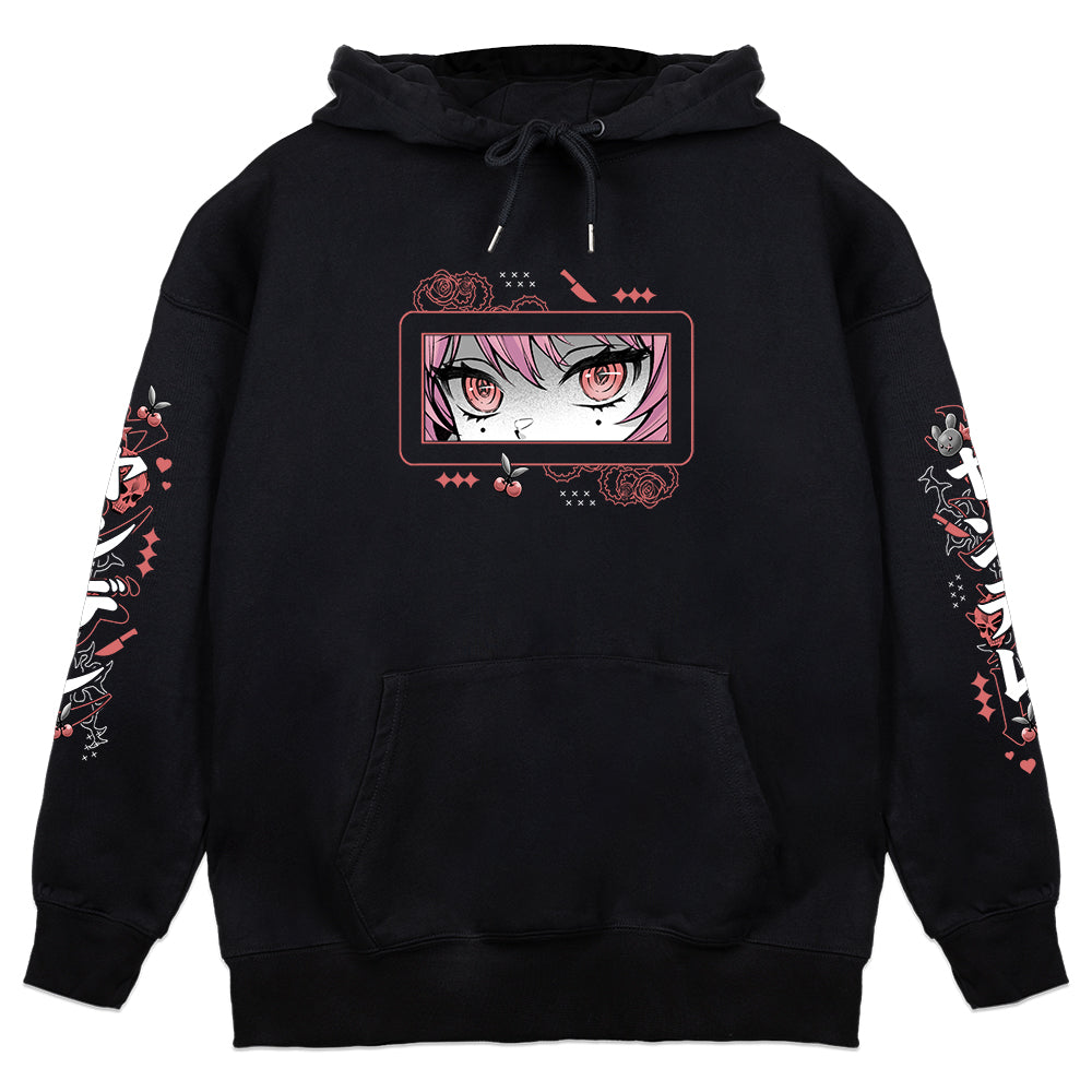 Miyukura Unhinged Hoodie - Black