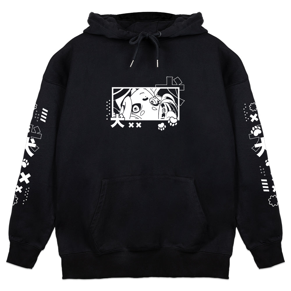 Dots Demon Shiba Hoodie