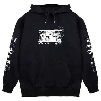 Dots Demon Shiba Hoodie