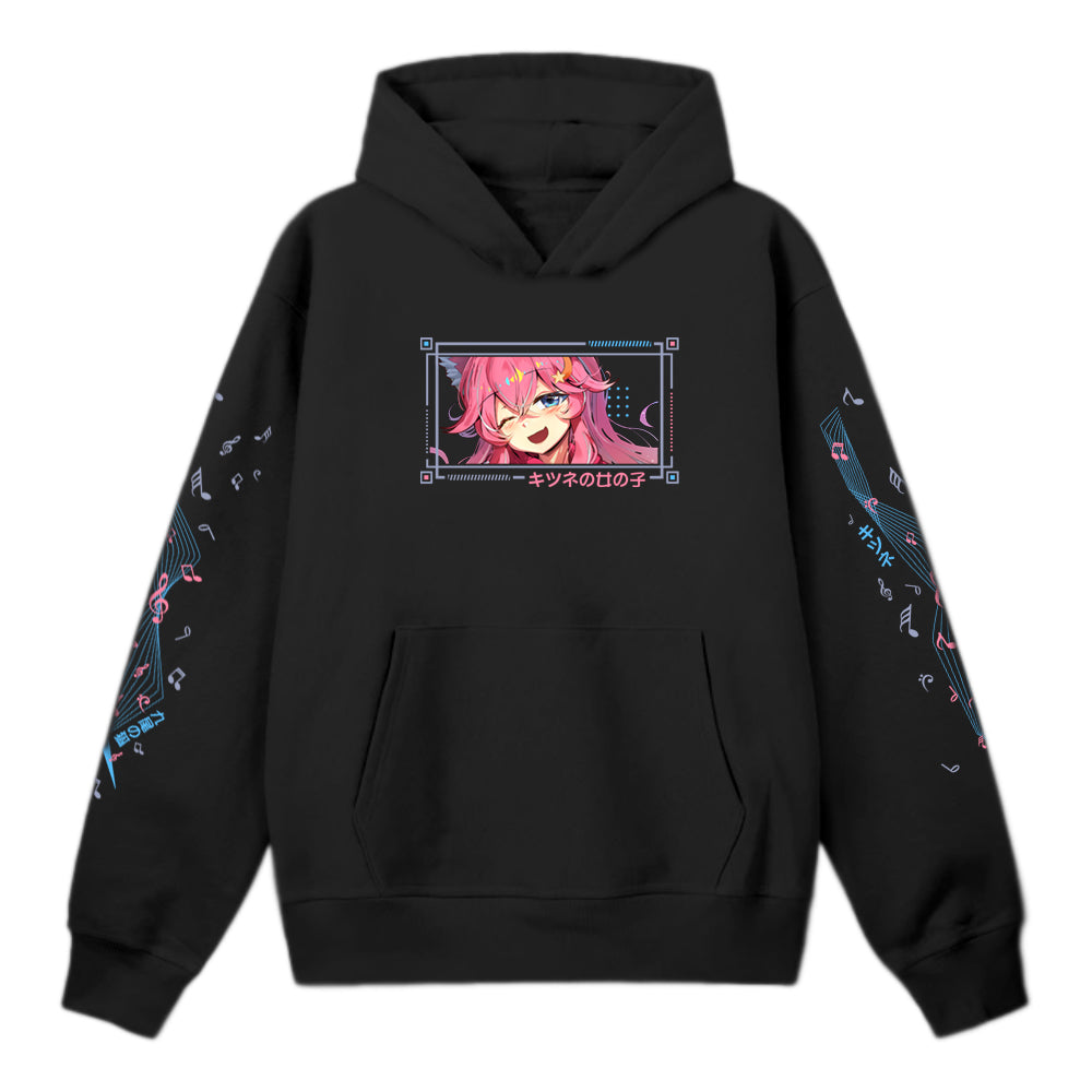 Kiichan Cosmic Fox Girl Hoodie