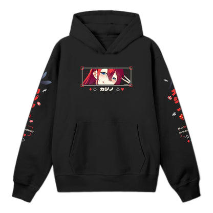 Elly Gambling Bunny Hoodie