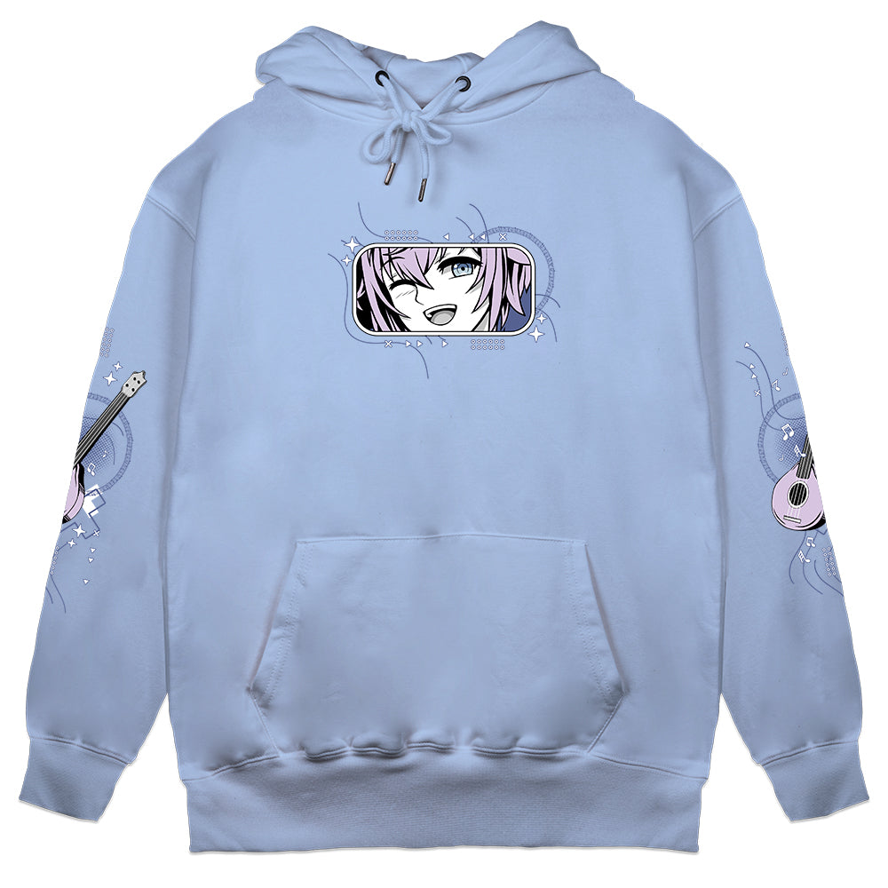 Masey Poetic Bard Light Blue Hoodie