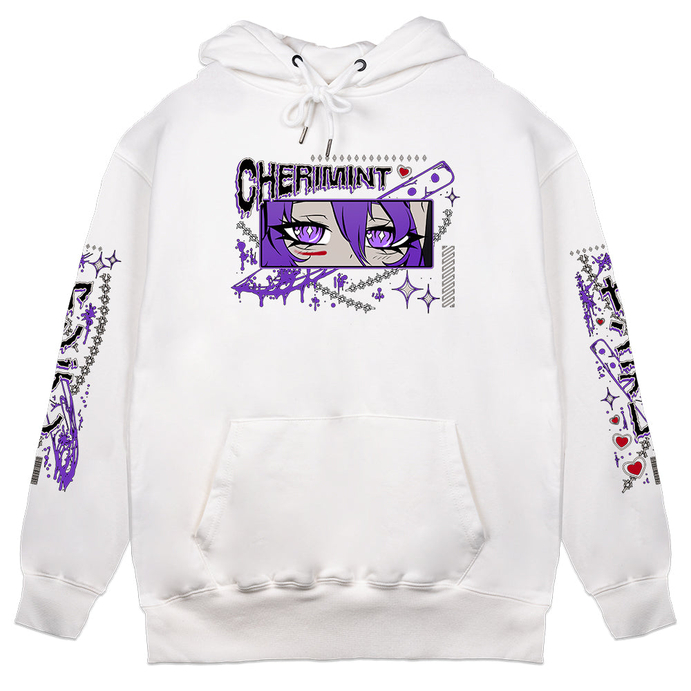 Cherimint "Knives Out" Hoodie - White