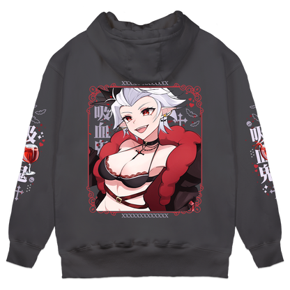 NosferyVT "Vampire" Hoodie - Charcoal
