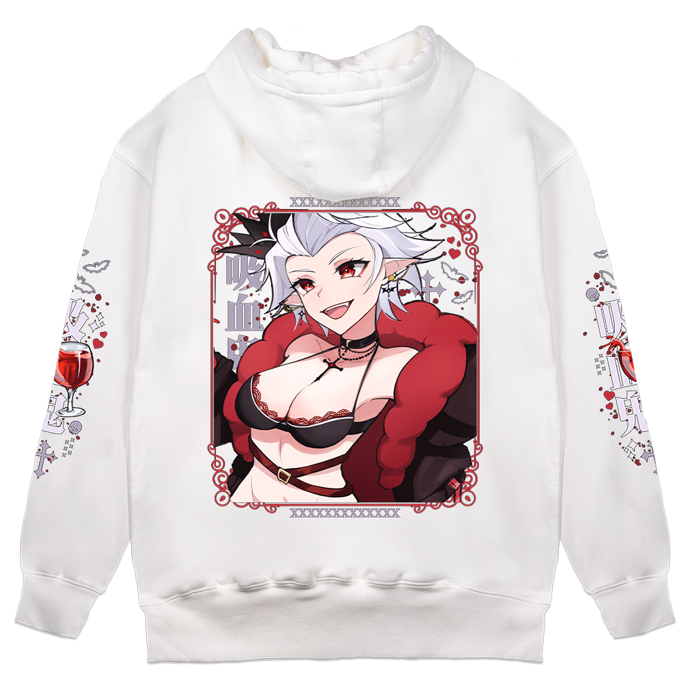 NosferyVT "Vampire" Hoodie - White