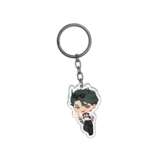 Hyaku Flip the Bird Keychain