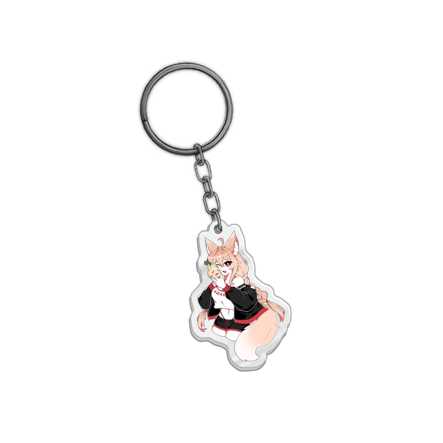 Hydrasia "Fox & Onion" Keychain