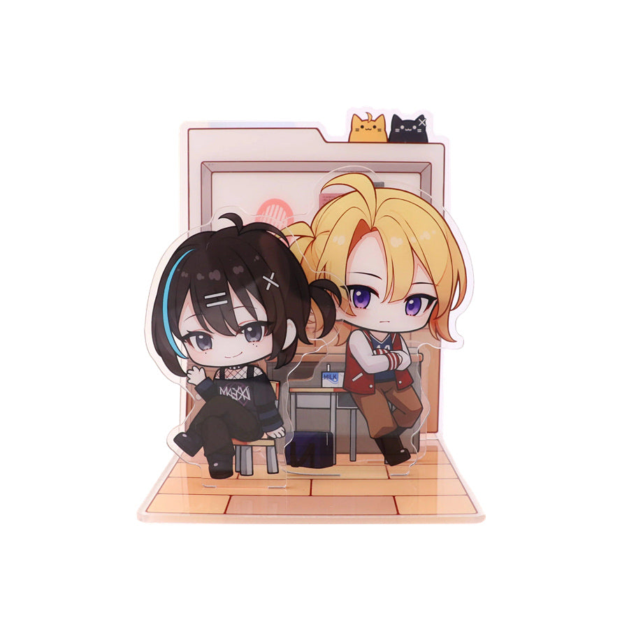 Goth Boy and the Jock Multilayer Standee