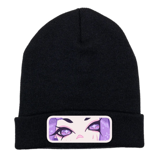 LUCIDIT.Y Embroidered Eyes Beanie Petition