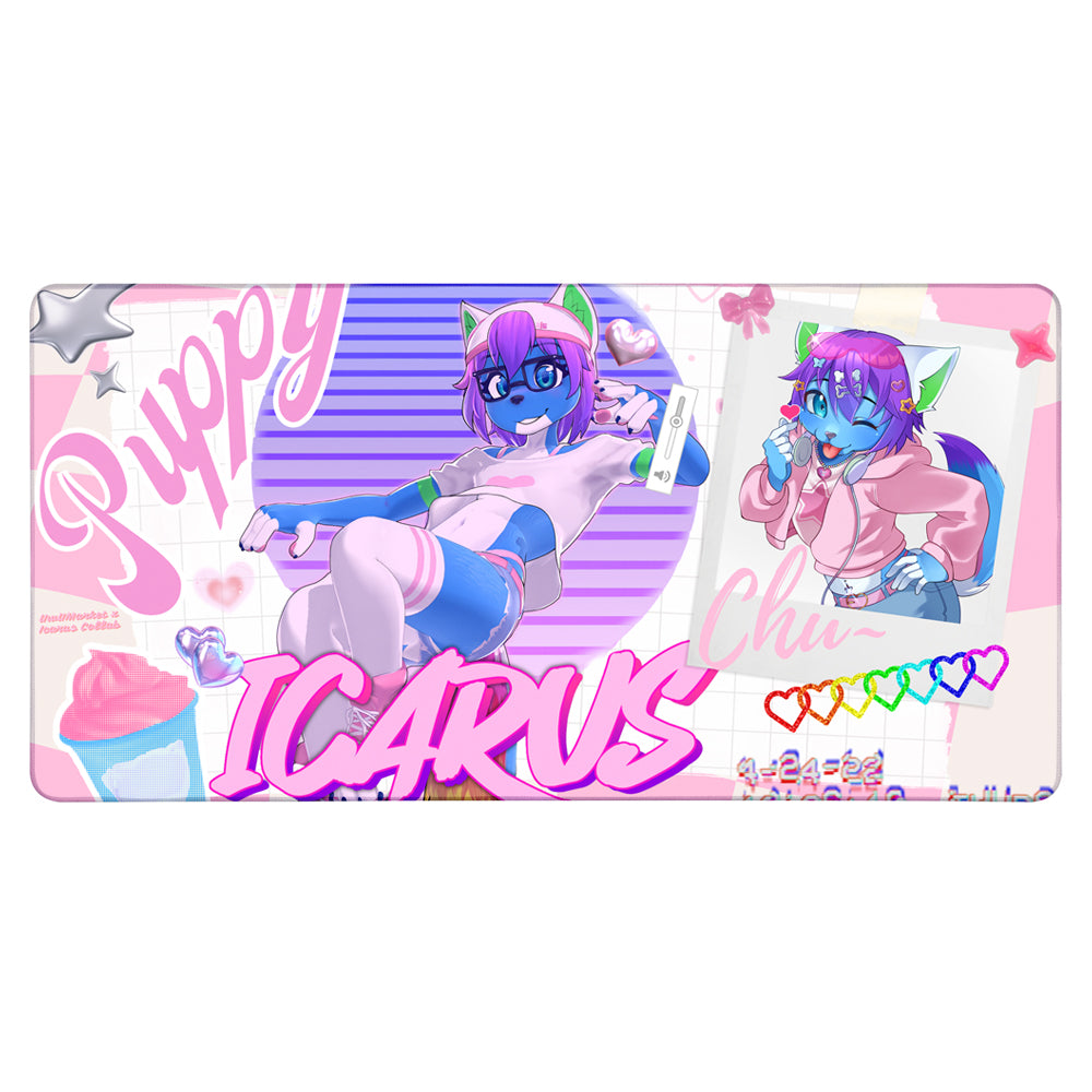 IcarusSkyhawk Puppy Kiss XXL Mousepad