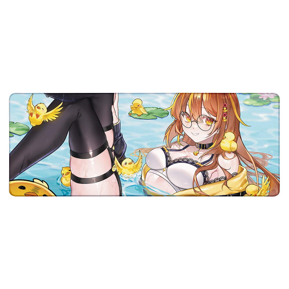 ImDuck1ngMad "Pond Party" XL Mousepad