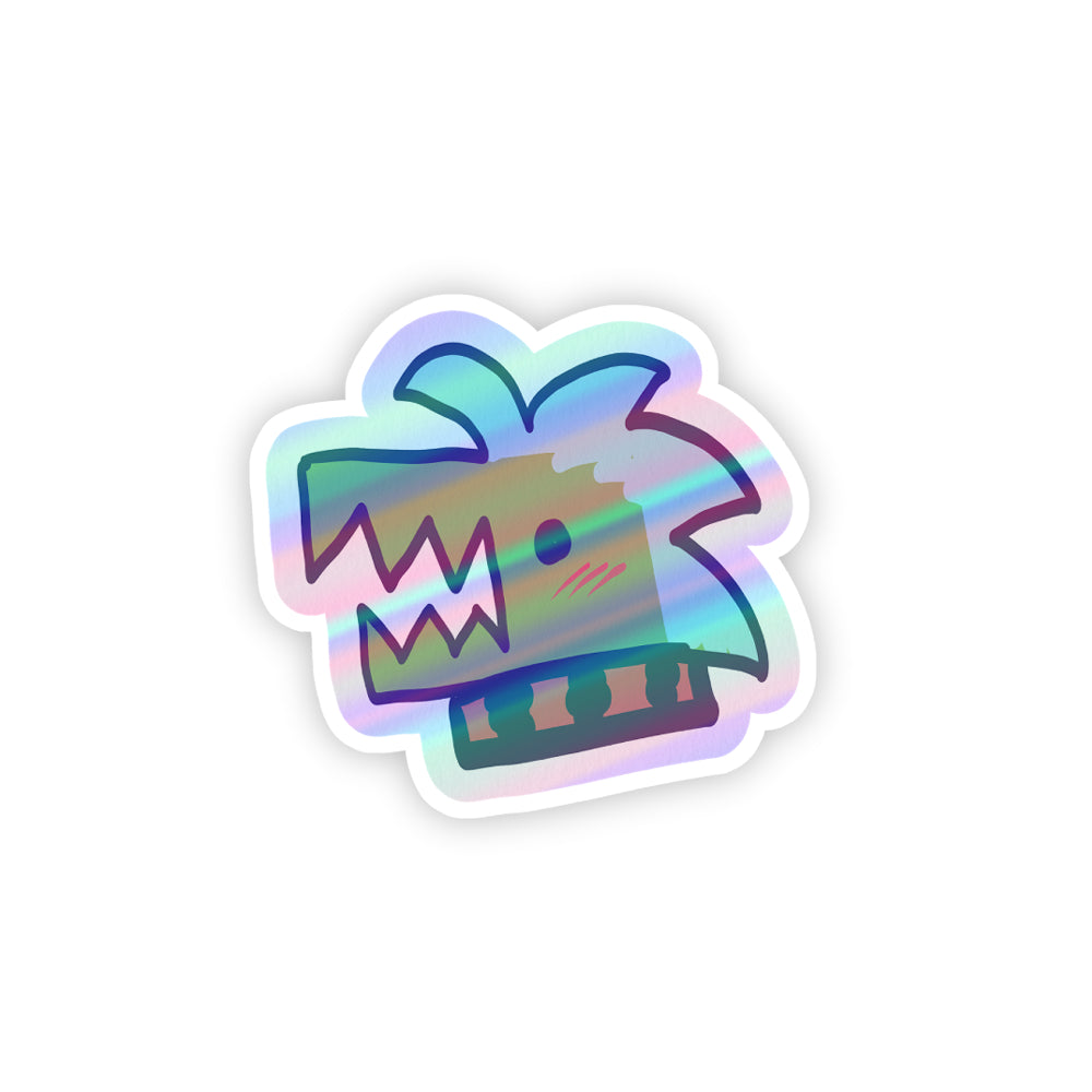 InuKazane Holographic Sticker
