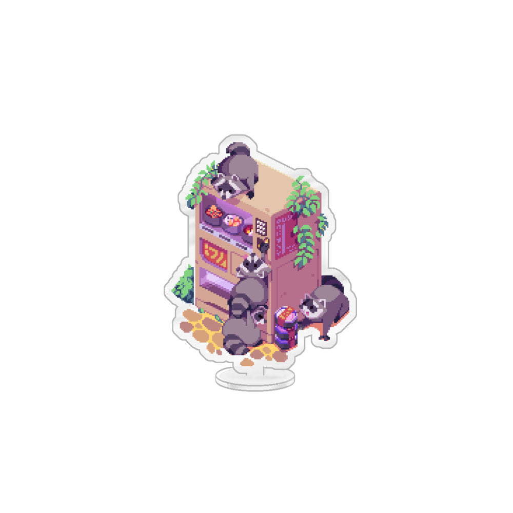 Inxanity Snack Machine Standee