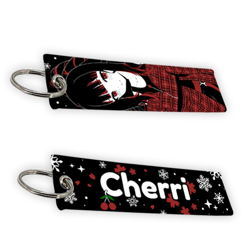 cherri_vt Snowflakes Jet Tag