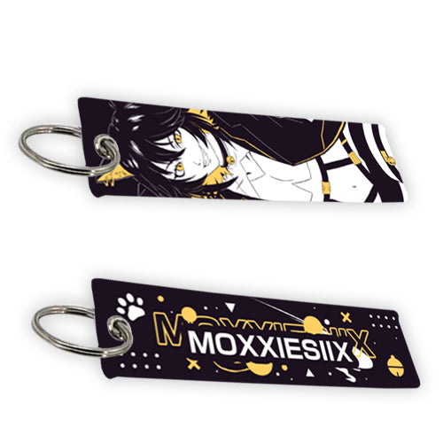 MoxxieSiix Distraction Jet Tag Keychain