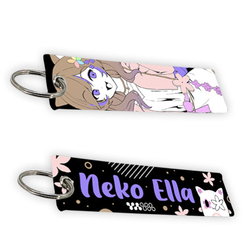 NekoElla Petal Jet Tag