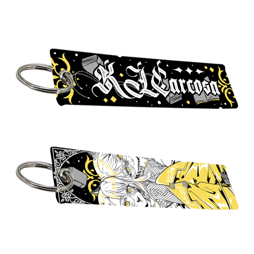 KLCarcosa "Two-Sided Page" Jet Tag