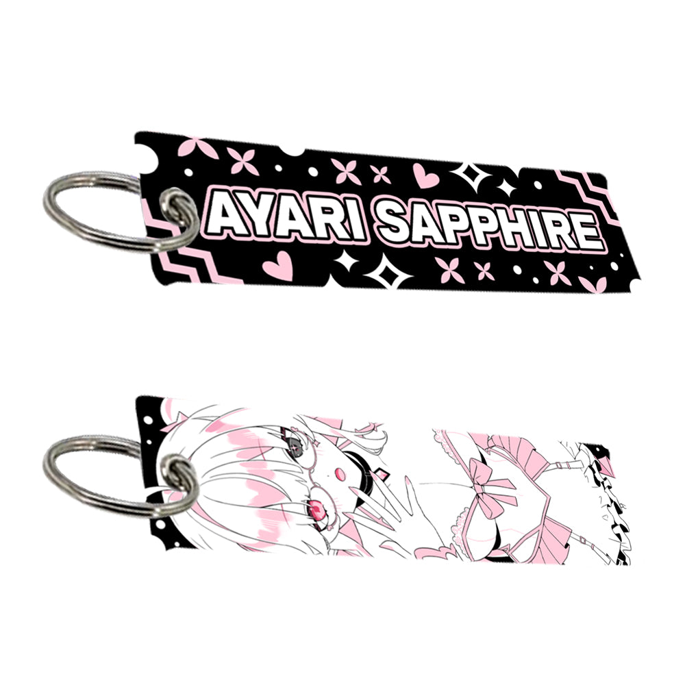Ayari Sapphire 'Pink Shift' Jet Tag