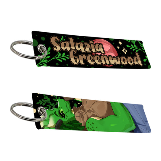 Salazia Greenwood 'Tea Time' Jet Tag