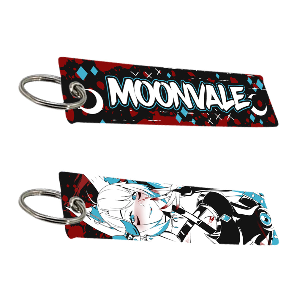 Kitsu Moonvale "Bloody Valentine" Jet Tag