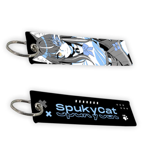 SpukyCat Blue Flame Jet Tag
