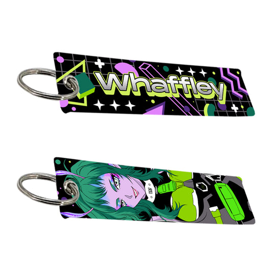 Whaffley "Space Girl Bebop" Jet Tag