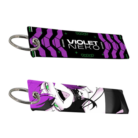 TheVioletNeko Degen Cat Girl Jet Tag