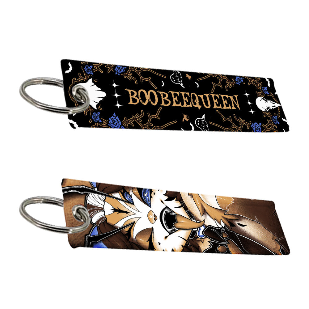 BooBeeQueen Haunted Hollow Jet Tag