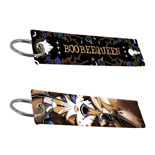 BooBeeQueen Haunted Hollow Jet Tag