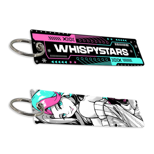 WhispyStars Festive Jet Tag