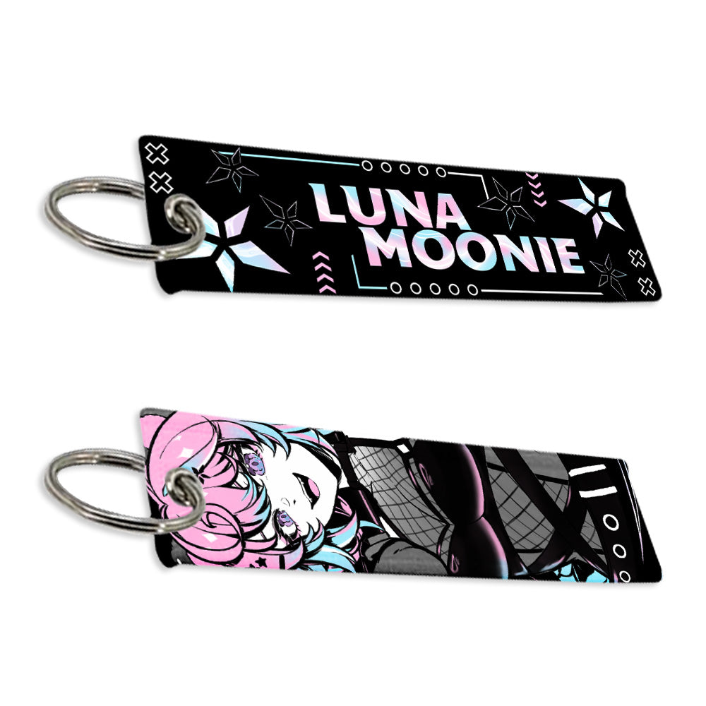Luna Moonie Teddy Bear Jet Tag