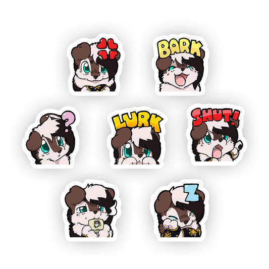 JoyLifeArt Emote Sticker Pack