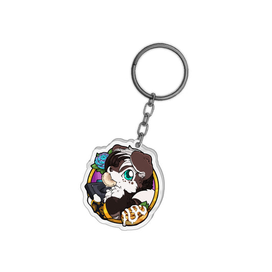 JoyLifeArt Cinnamon Roll Keychain