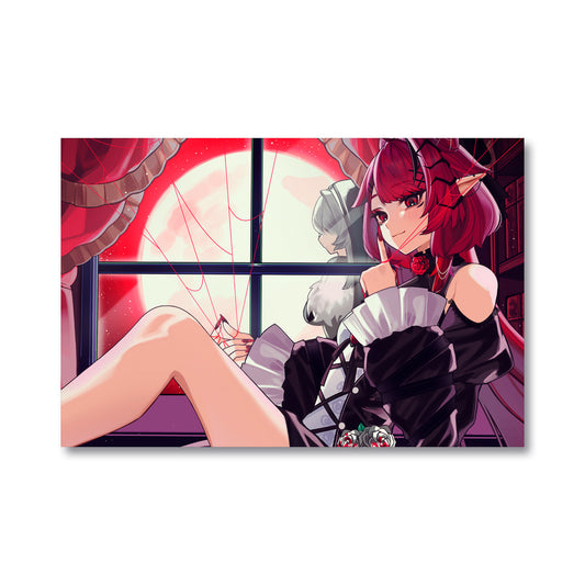 JuviraArachne Blood Moon Poster