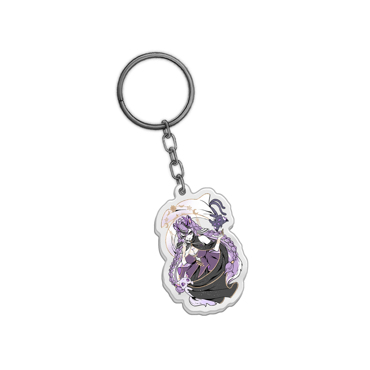 KaiKatVT "Bad Kitty" Keychain