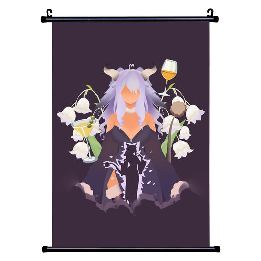 KallistaTheRogue "Sillhoutte" Wall Scroll