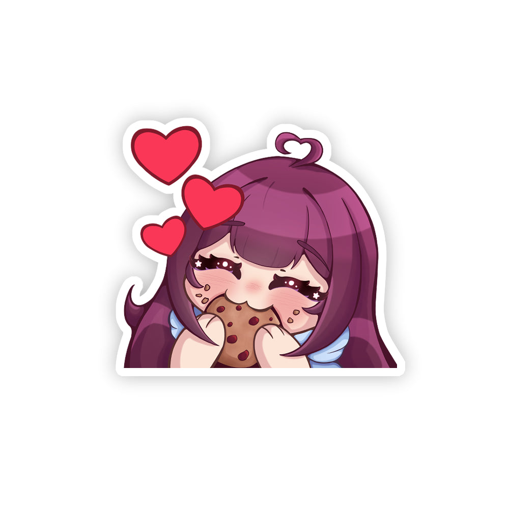 Kanamonbun "Cookie Nom" Sticker