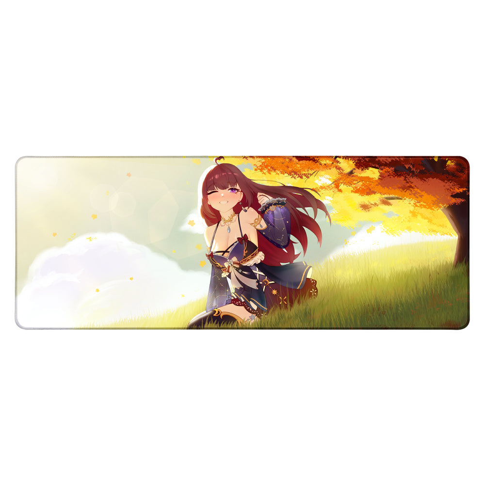 Kanamonbun "Autumn Sunset" XL Mousepad