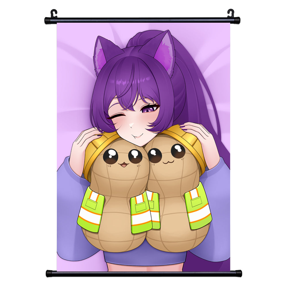 Kat_Kings Mr. Nut Wall Scroll