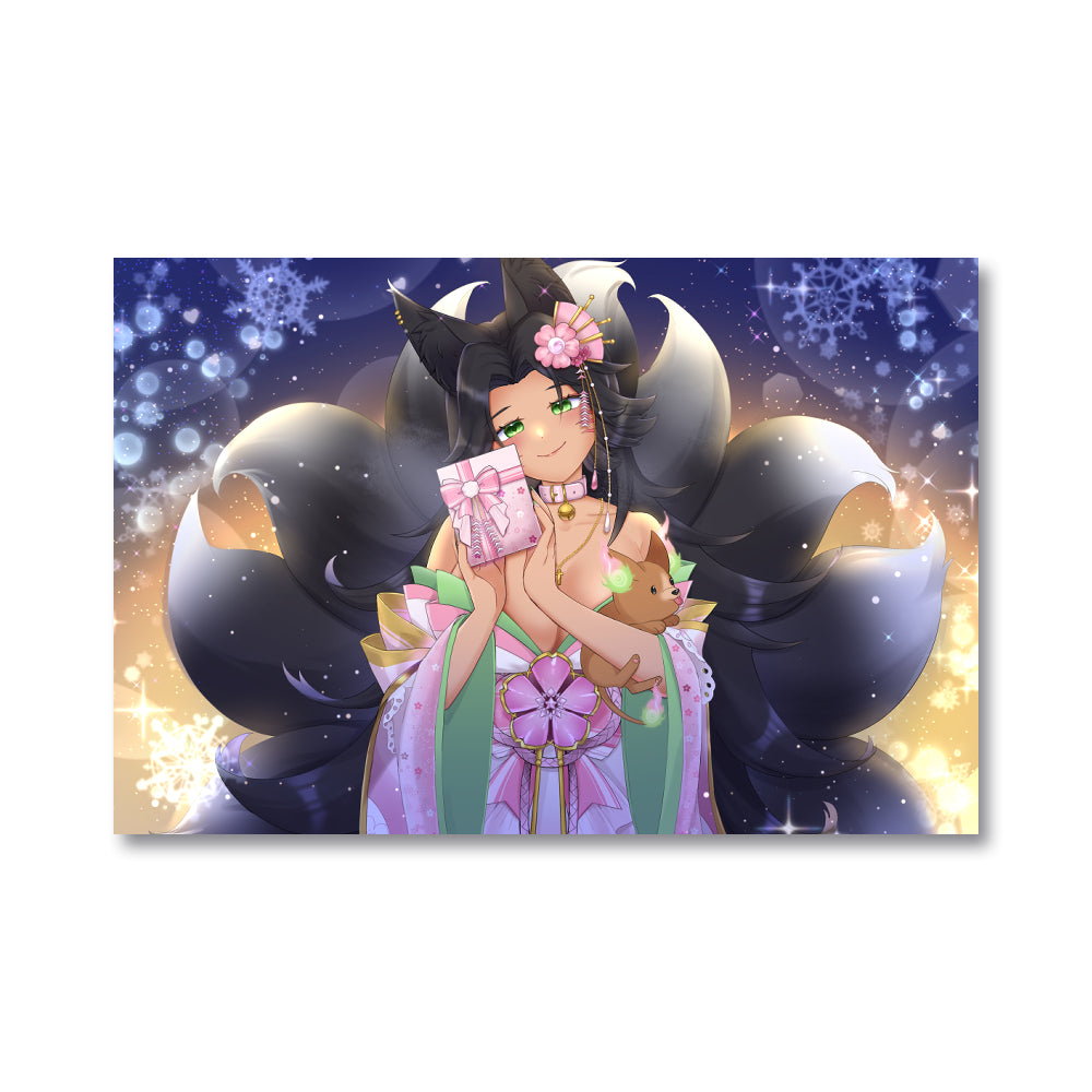 Katsune "Christmas Gift" Poster